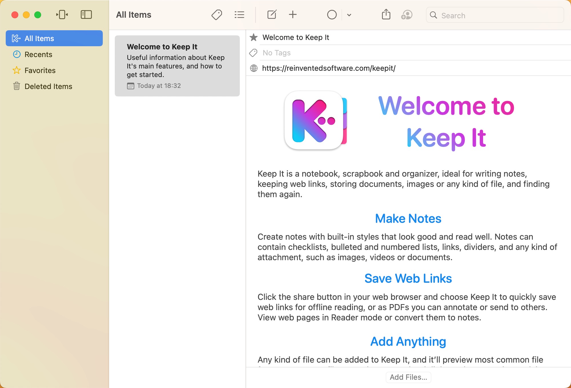 Keep It Mac(笔记本软件) V2.3.4破解版