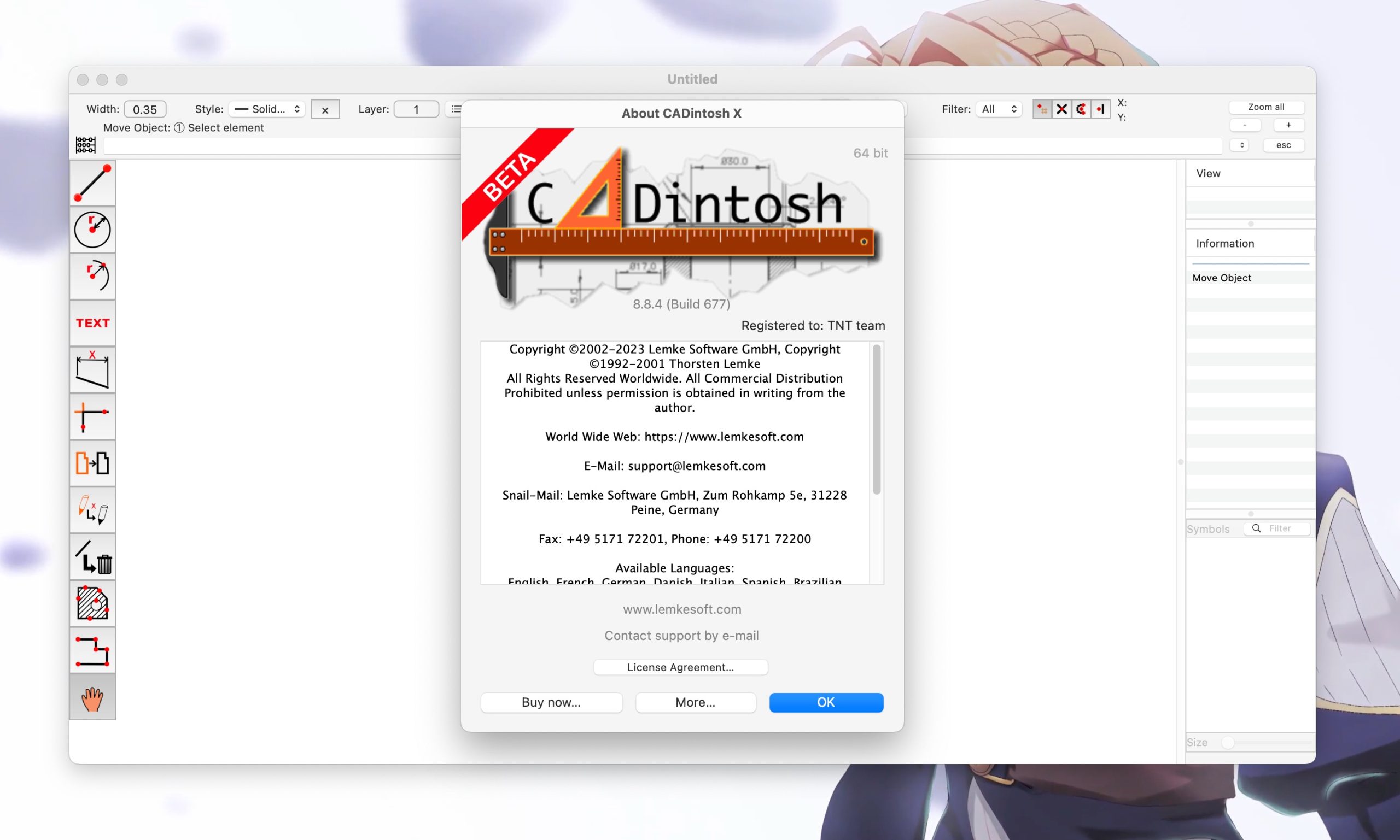 CADintosh X for Mac(CAD绘图软件) v8.8.4(677) 英文激活版