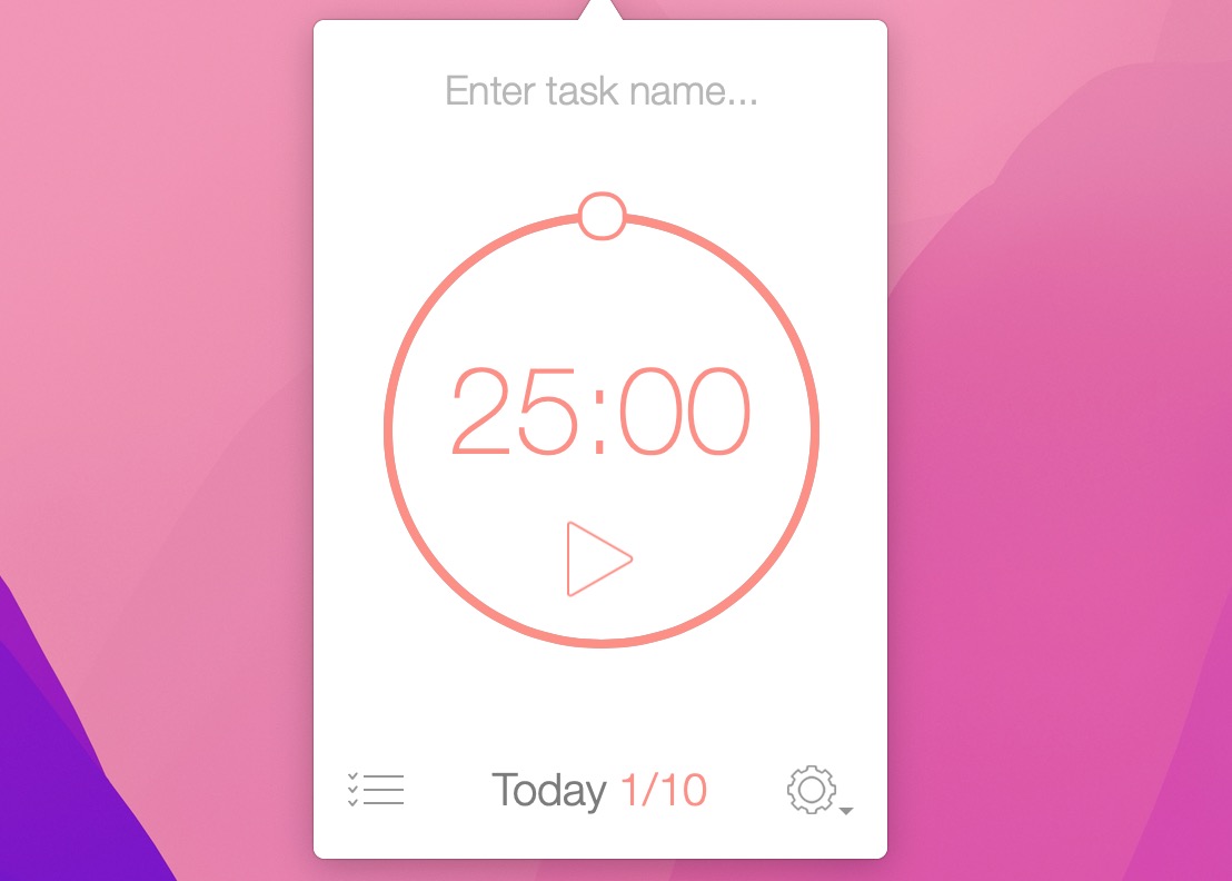 Be Focused Pro for mac时间管理工具 v2.5.2英文版