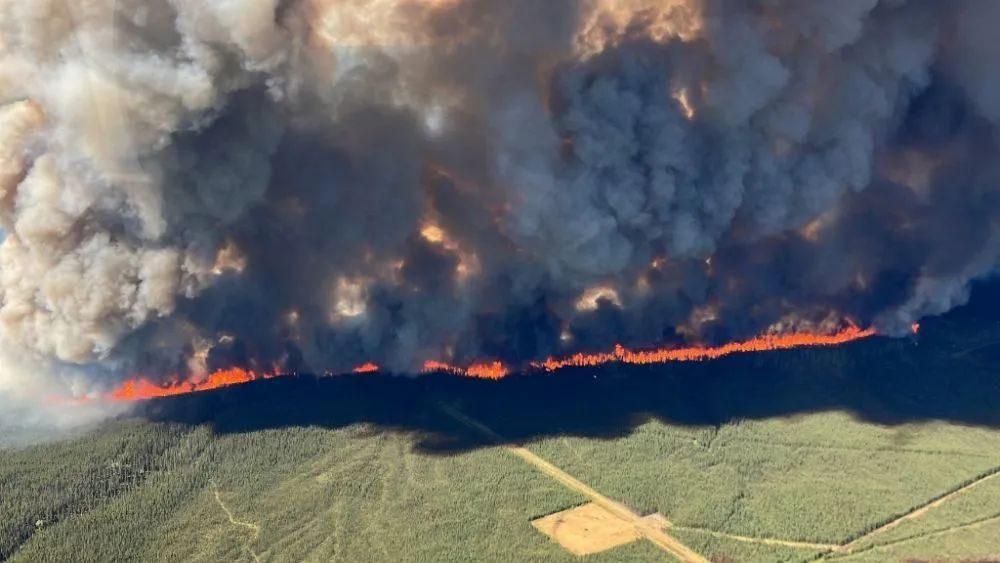加拿大森林大火已成全球性环境事件,直接排放二氧化碳已超10亿吨