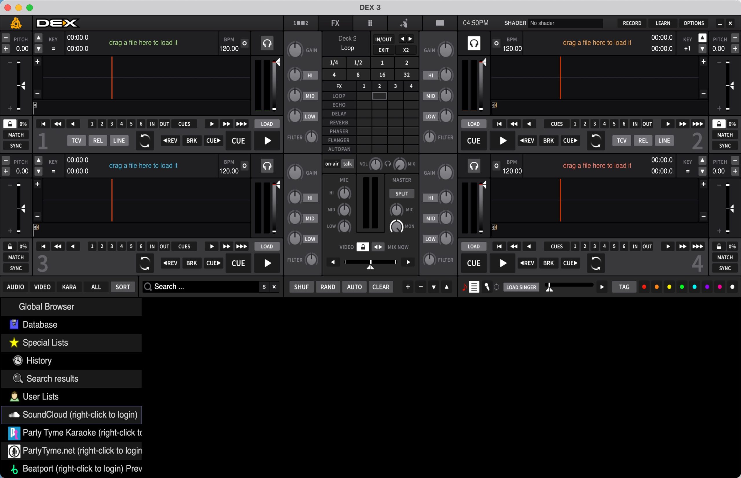 PCDJ DEX 3 for Mac(DJ混音软件) 3.20.7.0英文激活版