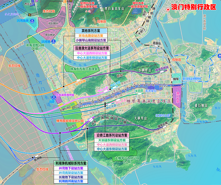 横琴高铁要来了，将与澳门无缝换乘→