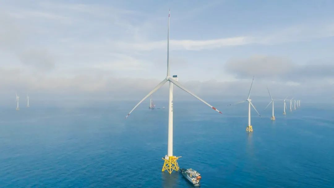 全球首台16兆瓦海上风电机组创单日发电量纪录