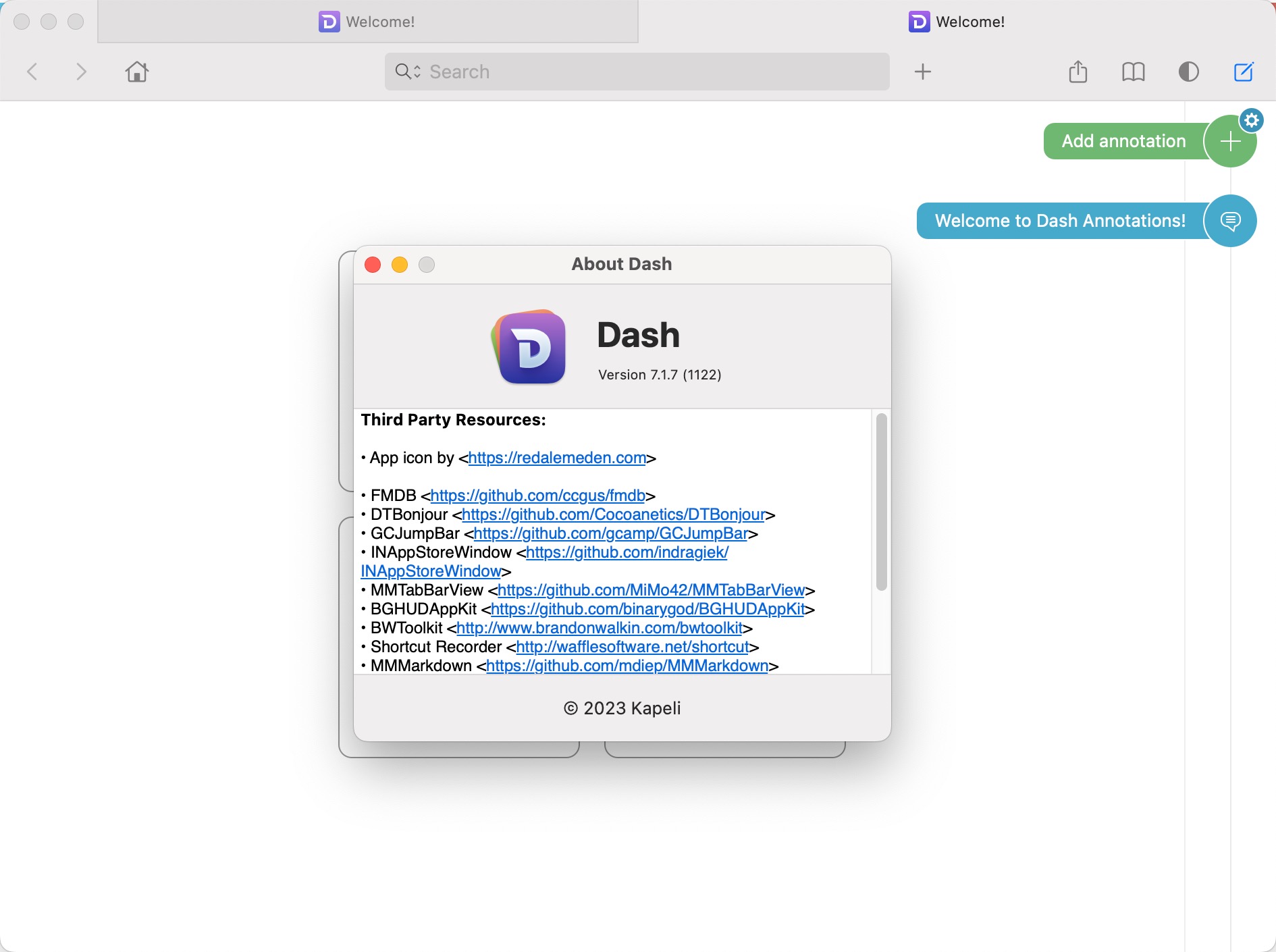 Dash for mac(API文档管理工具) 7.2.0英文激活版