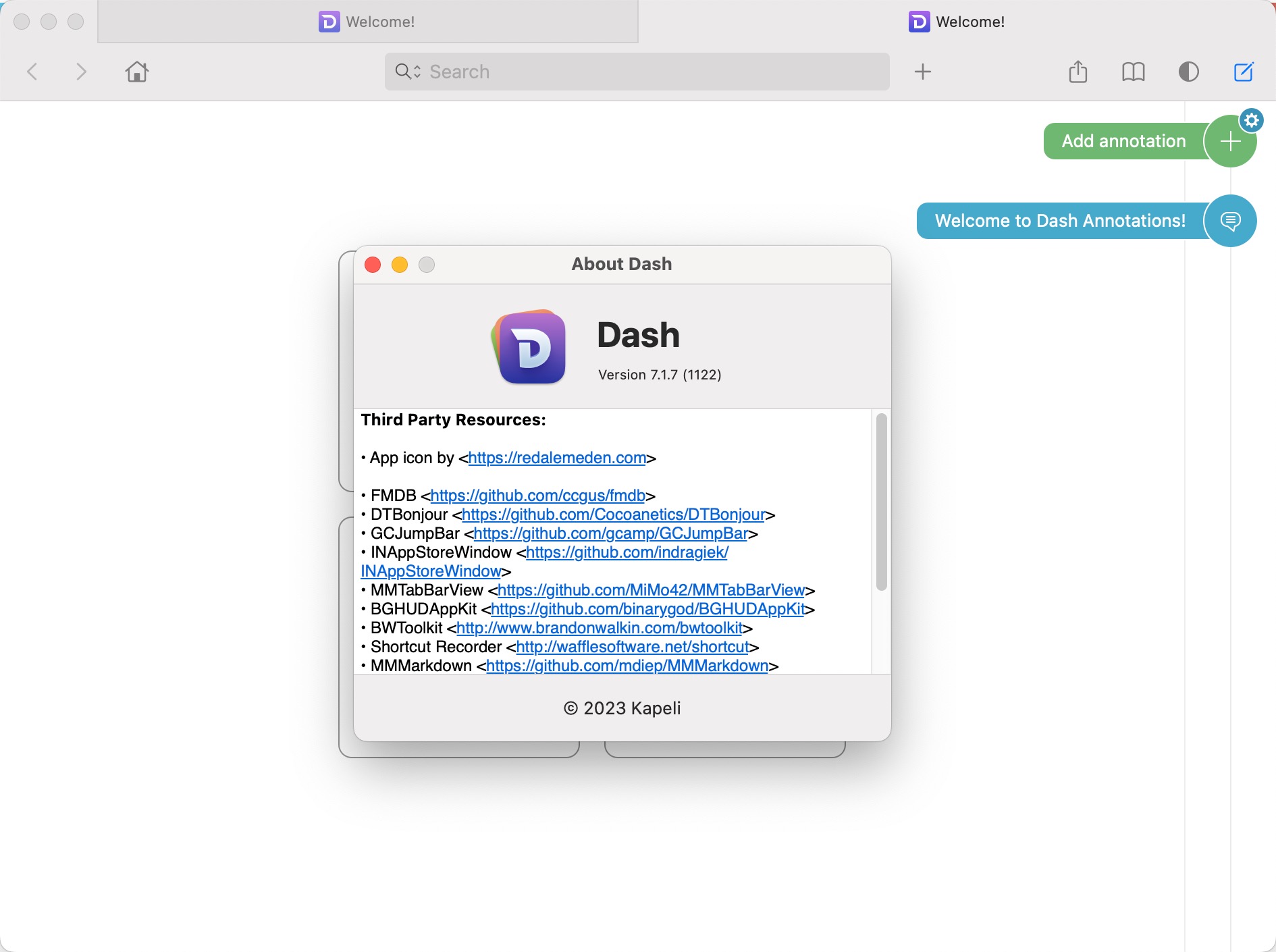 Dash for mac(API文档管理工具) 7.2.1英文激活版