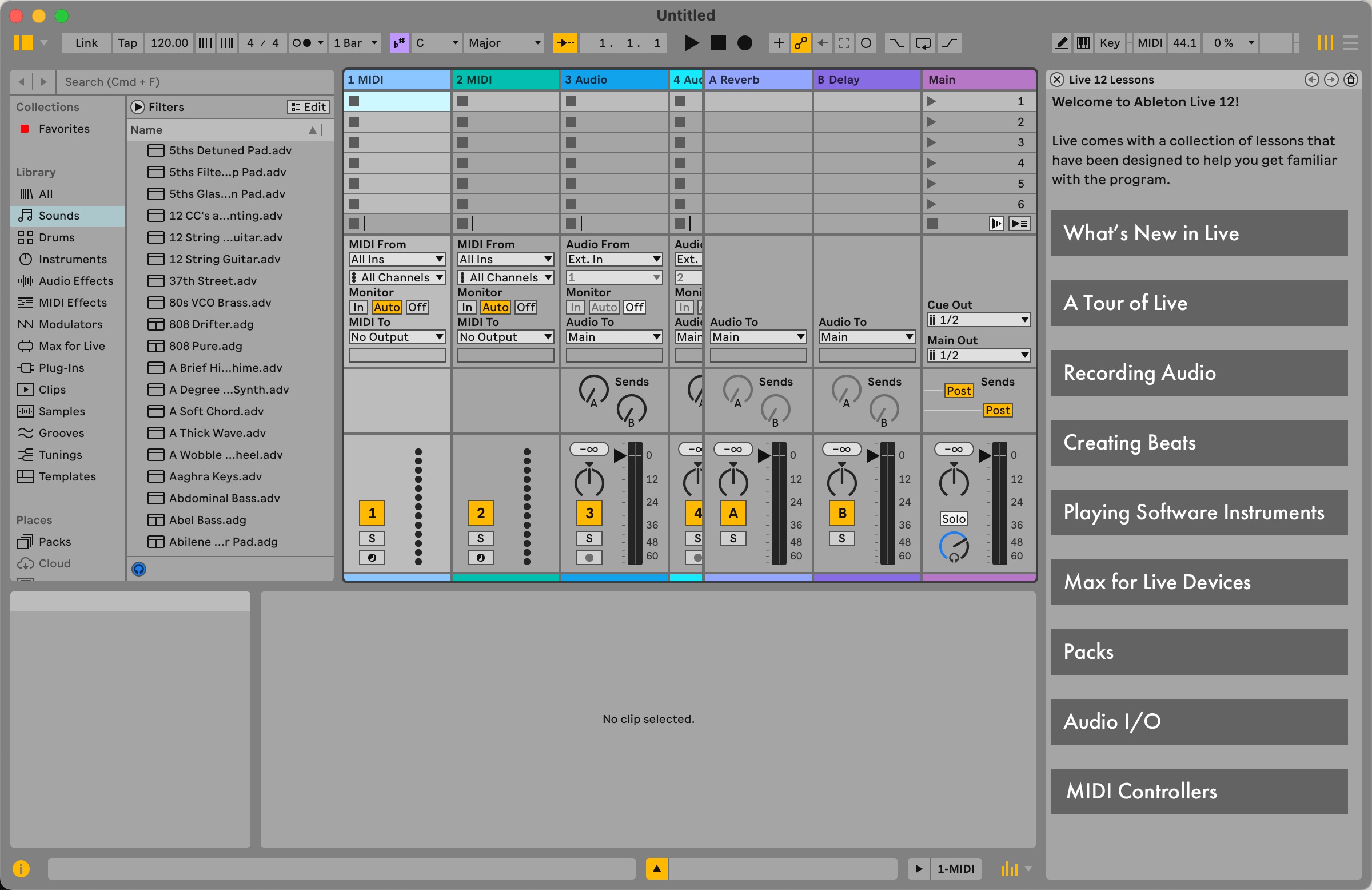 Ableton Live 12  Suite for mac(音乐制作软件) 12.0.2 中文激活版