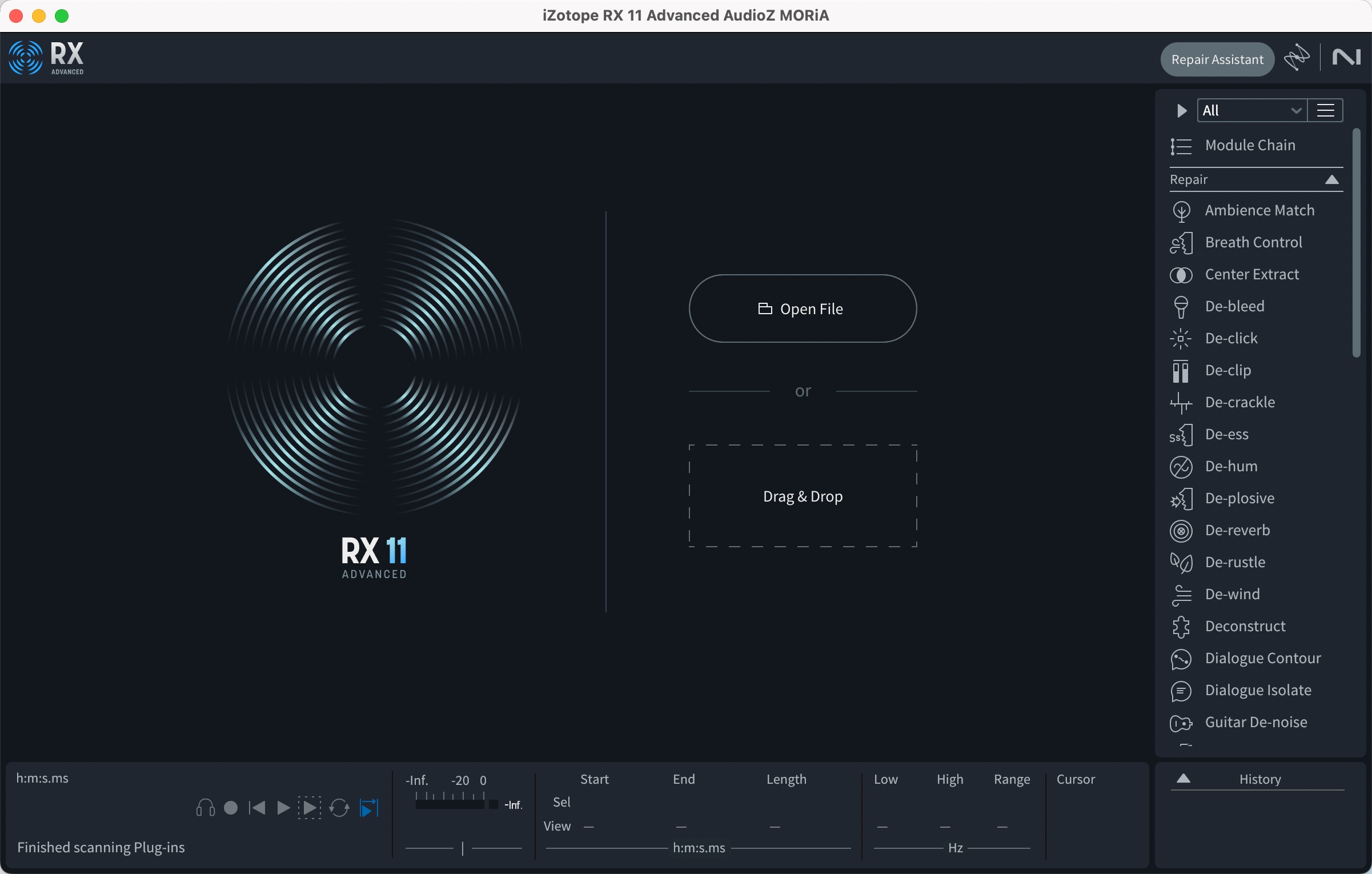 iZotope RX 11 Audio Editor Advanced for mac(音频降噪修复增强) v11.0.1 英文激活版