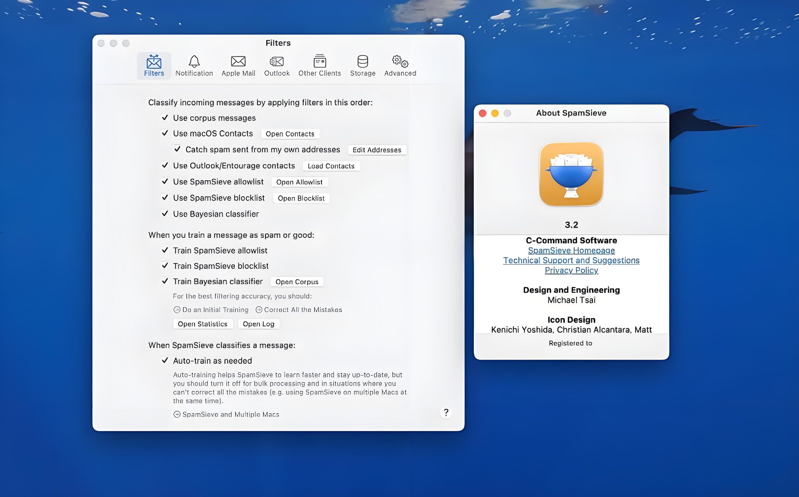 SpamSieve for mac 3.2.1 垃圾邮件过滤英文直装版