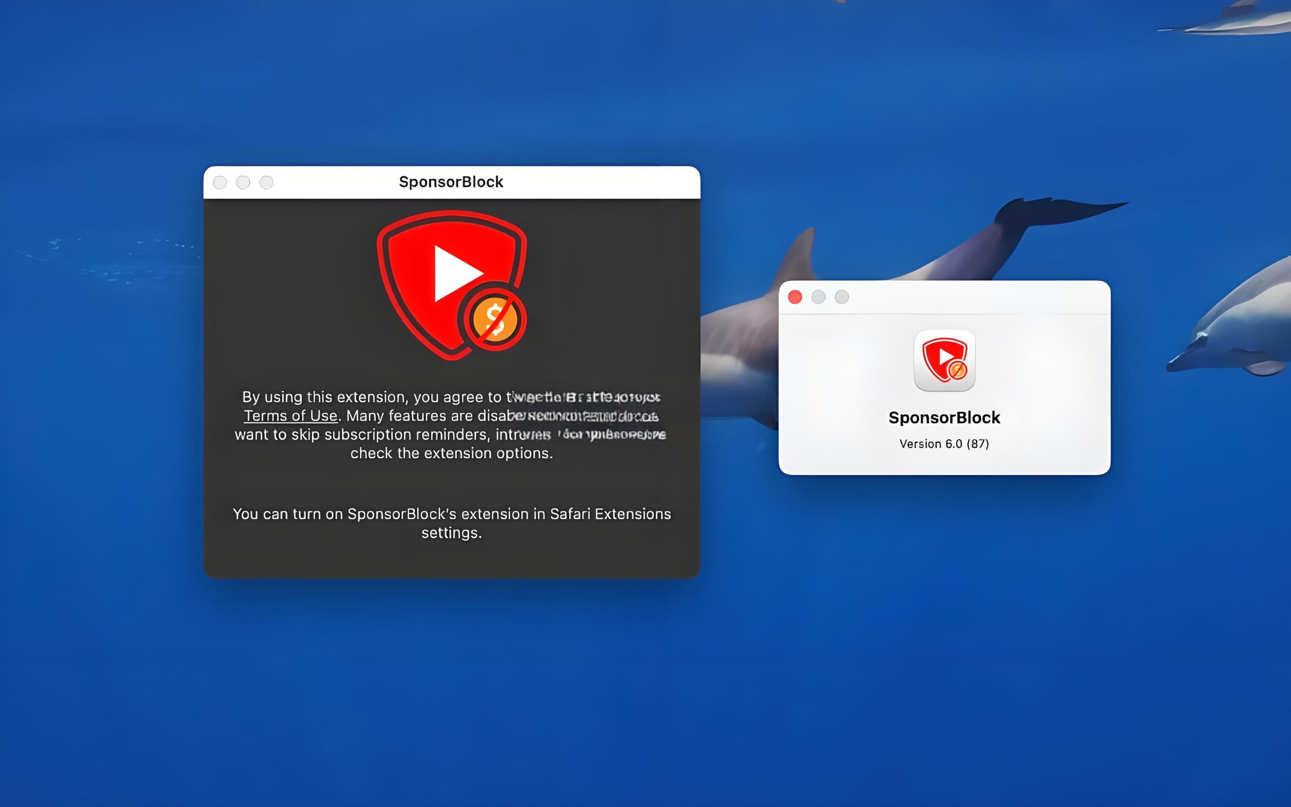 SponsorBlock for YouTube for Mac(跳过youtube赞助商广告) v6.0.1英文激活版